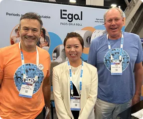 Egal team working together at events and product demonstrations