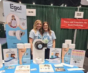Egal team working together at events and product demonstrations