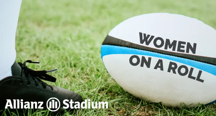 Allianz Stadium Twickenham — Pads on a Roll installed in time for the 2025 Women's Rugby World Cup Final.